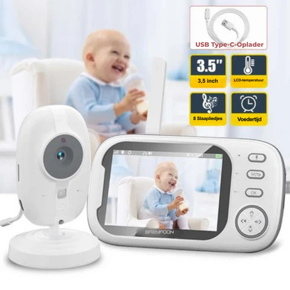 Babyfoon Met Scherm – Draadloze Babycamera Monitor
