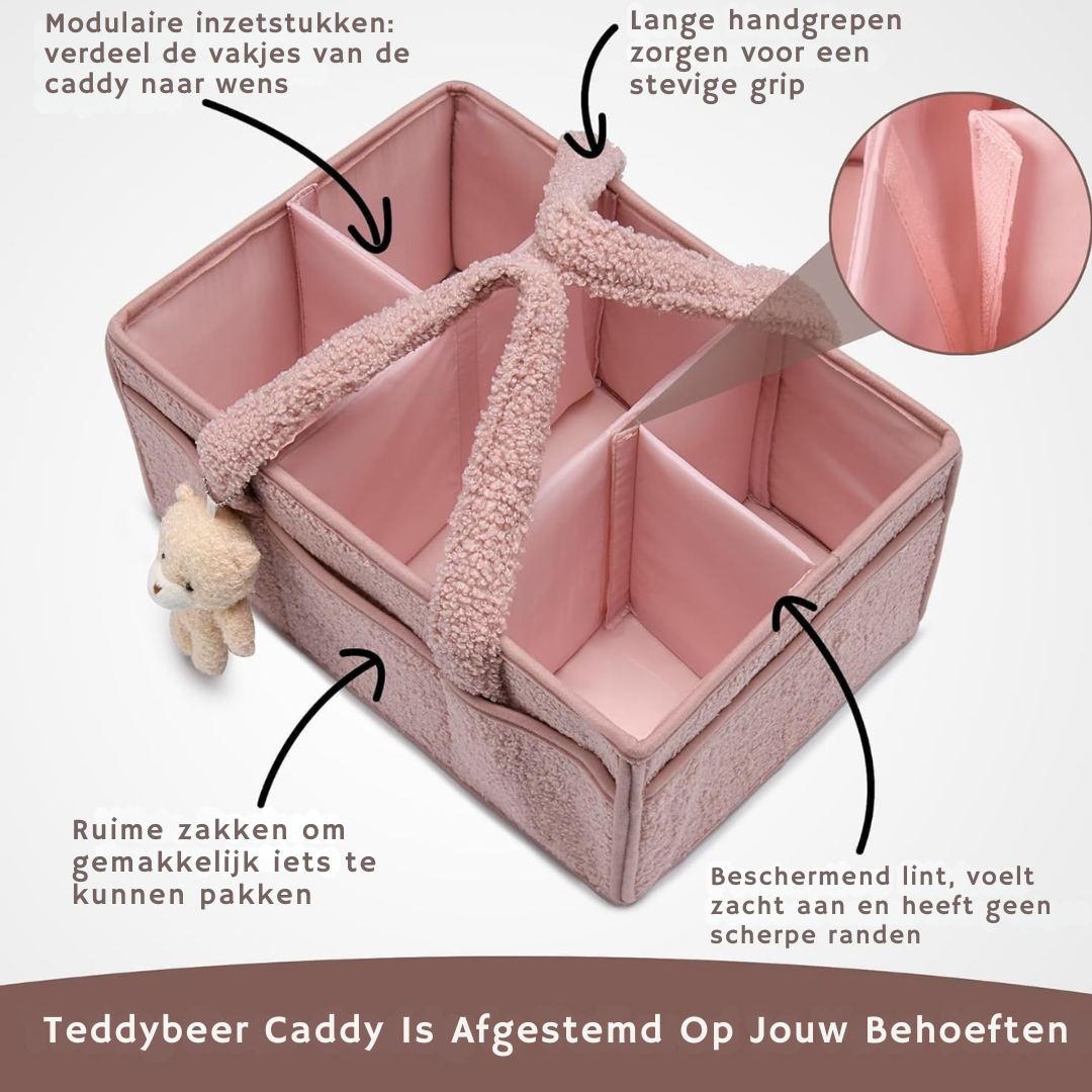 Baby Luier Caddy Organizer – Pluche Opbergcaddy Voor De Babykamer