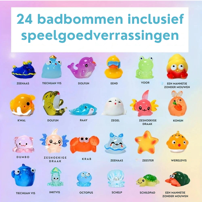 Badbruisballen met Speelgoed Binnenin – Set Badbruisballen met Verrassing