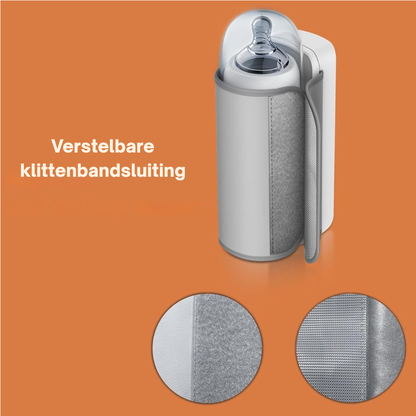 Draagbare Flessenwarmer Baby Onderweg | USB Oplaadbaar | 6 Temperatuurstanden