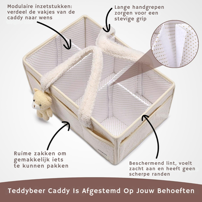 Baby Luier Caddy Organizer – Pluche Opbergcaddy Voor De Babykamer