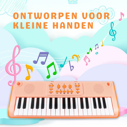 Kinder Speelpiano – Elektronisch Toetsenbord Met Microfoon Voor Kinderen