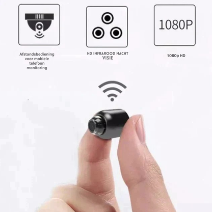 Mini Beveiligingscamera – Verborgen Wifi-Bewakingscamera Voor Thuis
