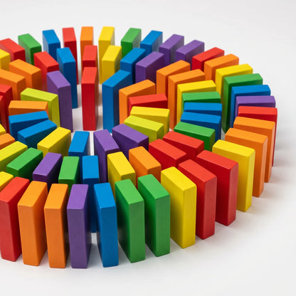 Educatief Houten Dominospel – Leerzaam Speelgoed voor Cognitieve Ontwikkeling