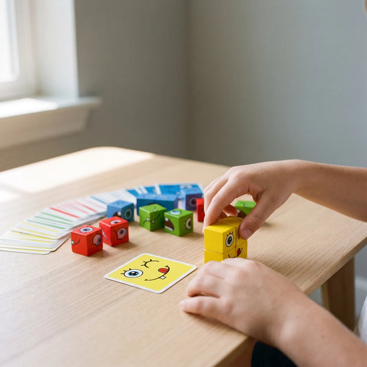 Educatief Puzzelspel Kinderen | Vormen en Blokken | Leerzaam Speelgoed