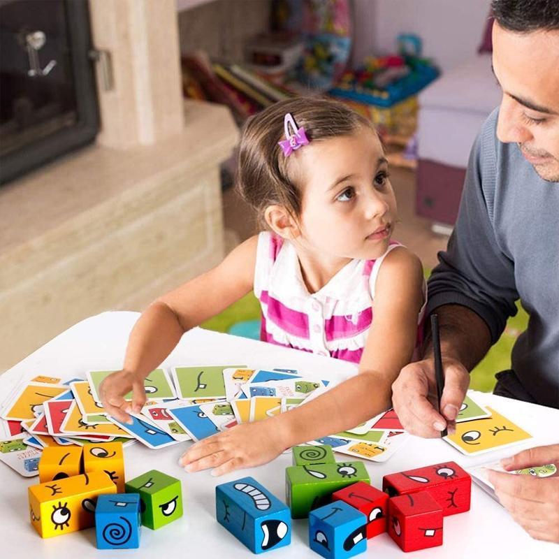 Educatief Puzzelspel Kinderen | Vormen en Blokken | Leerzaam Speelgoed