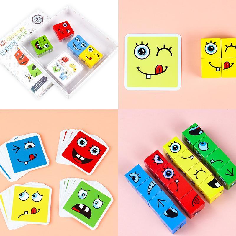 Educatief Puzzelspel Kinderen | Vormen en Blokken | Leerzaam Speelgoed