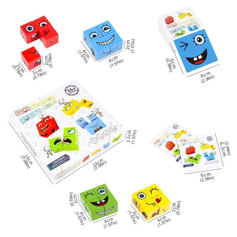 Educatief Puzzelspel Kinderen | Vormen en Blokken | Leerzaam Speelgoed