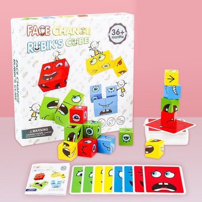 Educatief Puzzelspel Kinderen | Vormen en Blokken | Leerzaam Speelgoed