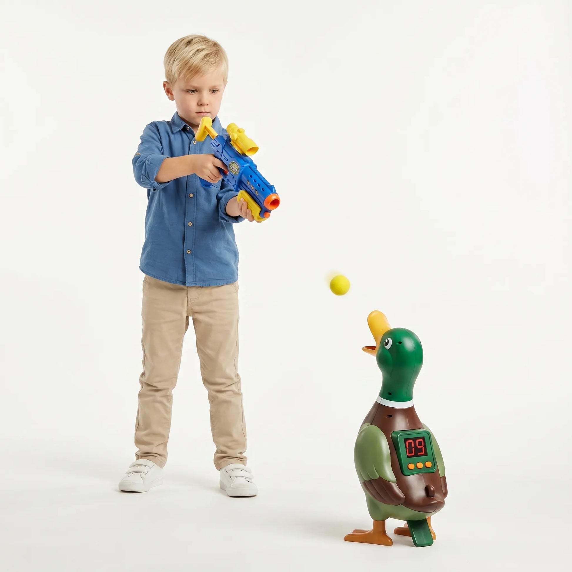 Eend Schietspel - Voerspel voor een Hongerige Eend voor Kinderen