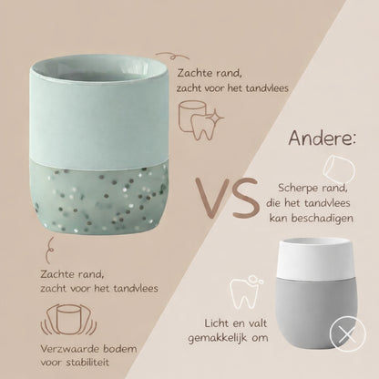 Eerste open bekertje - Duurzaam en veelzijdig drinkbeker voor kinderen-MiniBea