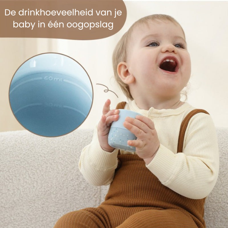 Eerste open bekertje - Duurzaam en veelzijdig drinkbeker voor kinderen-MiniBea