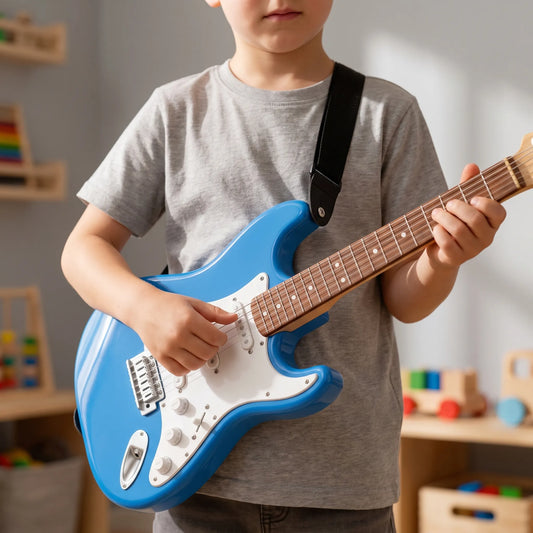 Elektrische Kindergitaar - Draagbaar Muziekinstrument Speelgoed voor Peuters