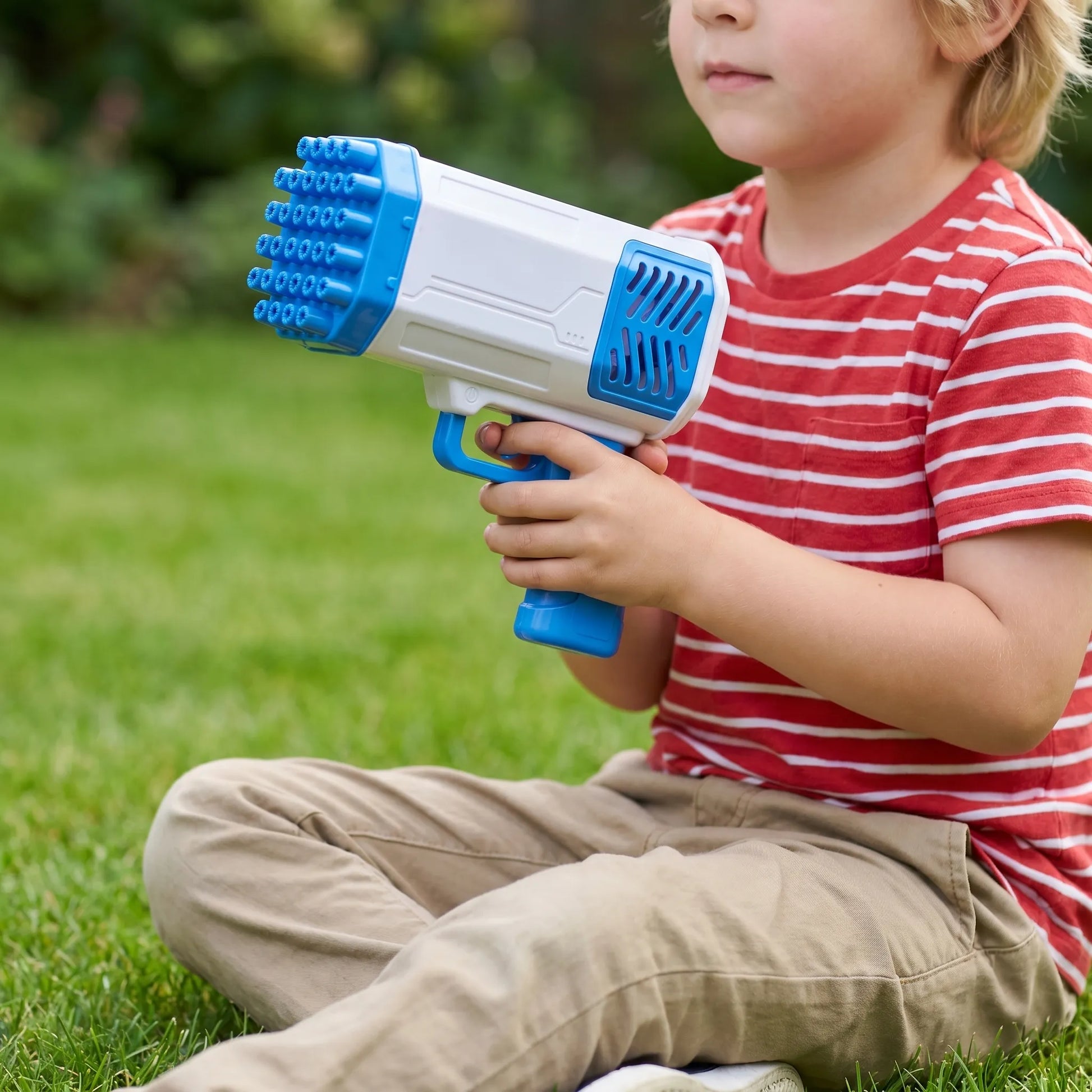 Elektrische Zeepbellen Launcher voor Kinderen – Bubbelkanon met LED Effect