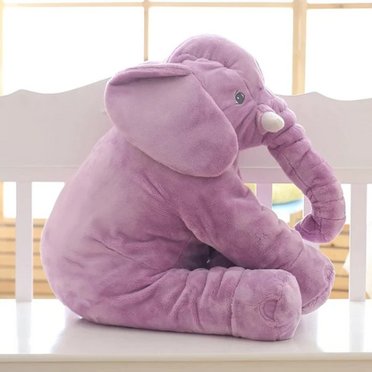 Elephant Cuddle Pillow - Soft Baby Animal   Pillow