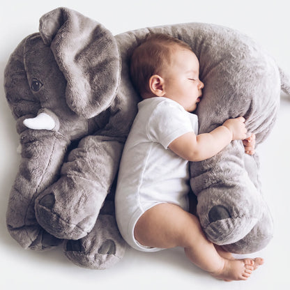 Elephant Cuddle Pillow - Soft Baby Animal   Pillow