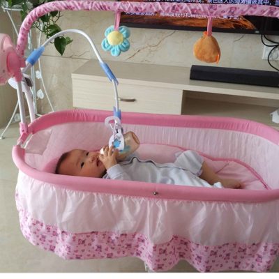 Flexibele Babyfleshouder – Handsfree Zwanenhals Fleshouder