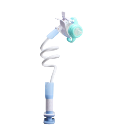 Flexibele Babyfleshouder – Handsfree Zwanenhals Fleshouder