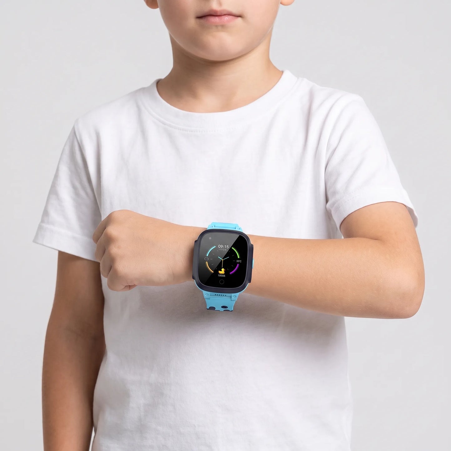 GPS Smartwatch Kinderen - 4G Horloge met Videobellen en SOS Knop
