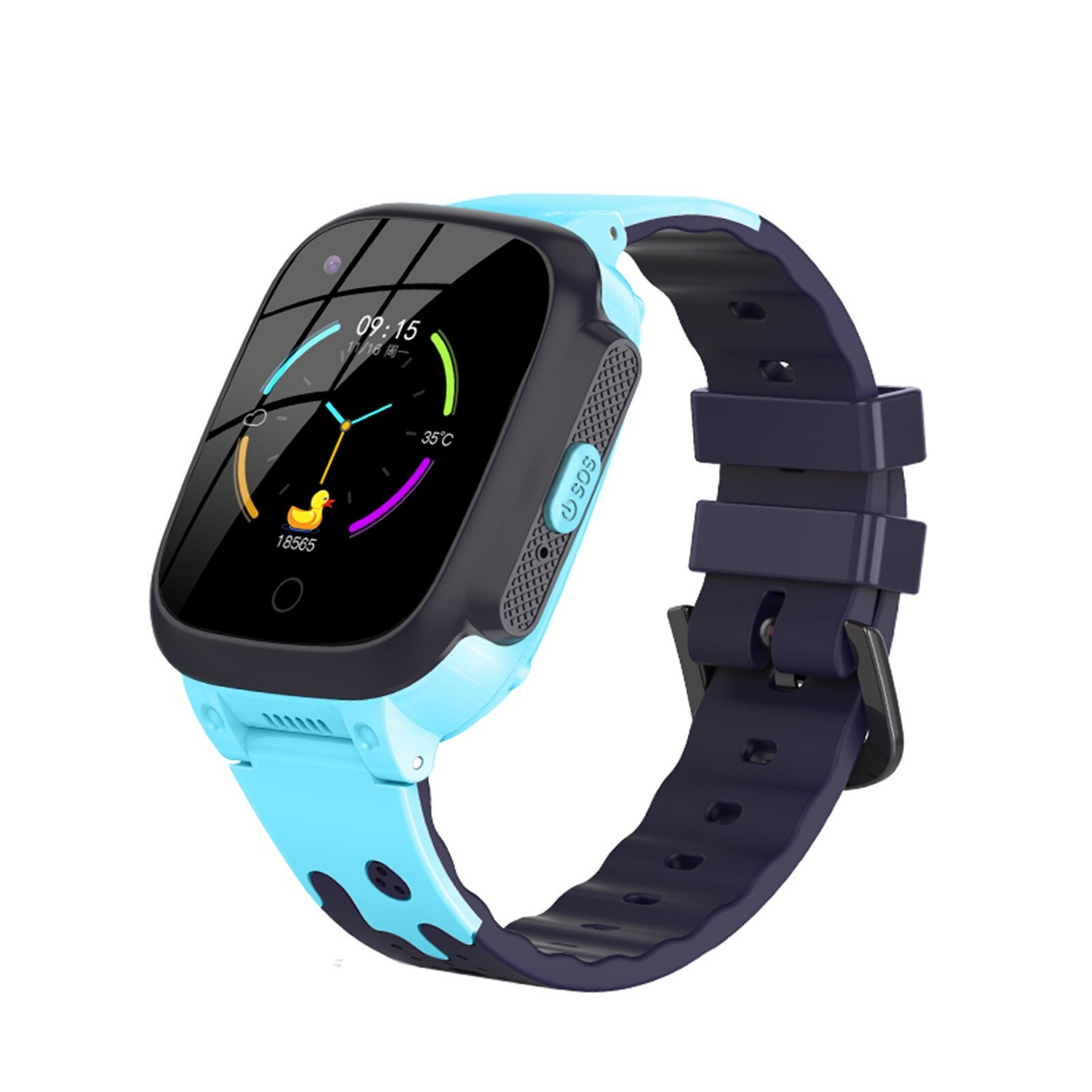 GPS Smartwatch Kinderen - 4G Horloge met Videobellen en SOS Knop