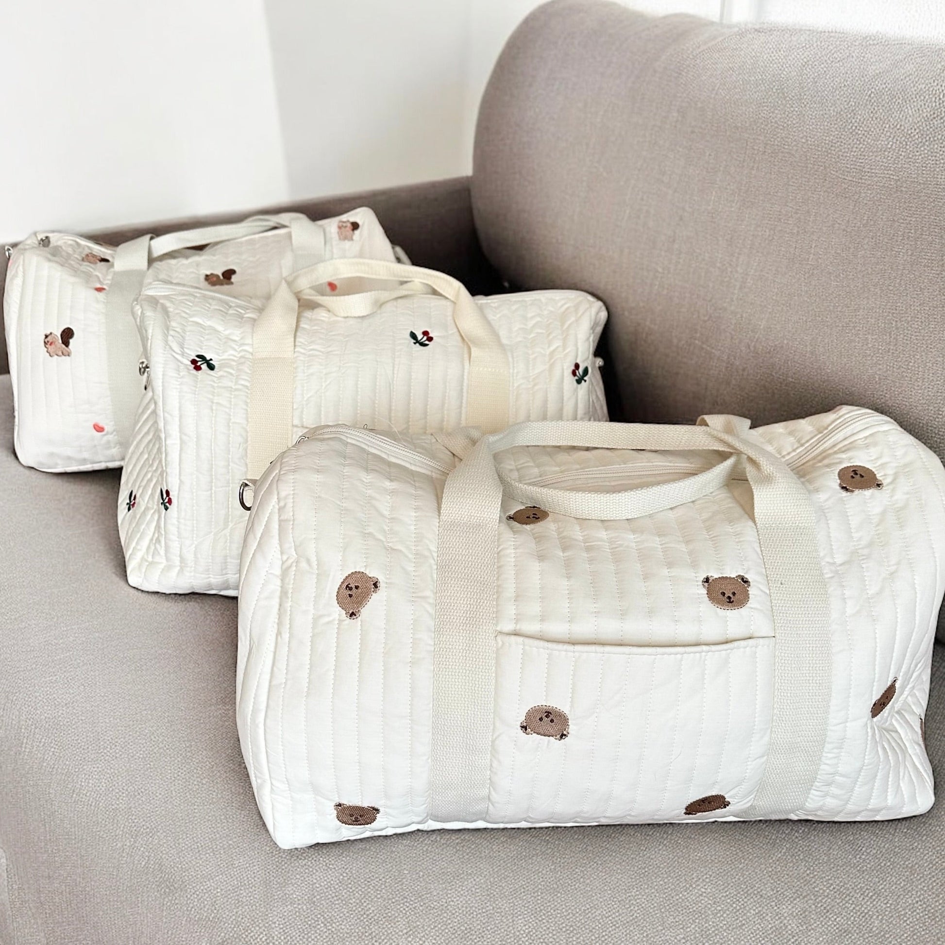 Gewatteerde Baby Luiertas – Mama Ziekenhuis Weekendtas