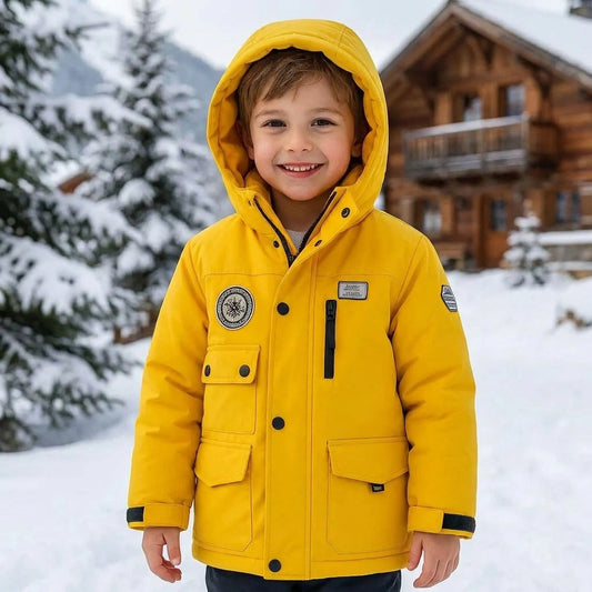 Skijas of Skibroek Kinderen | Waterafstotend met Fleecevoering | Maat 110 tot 160