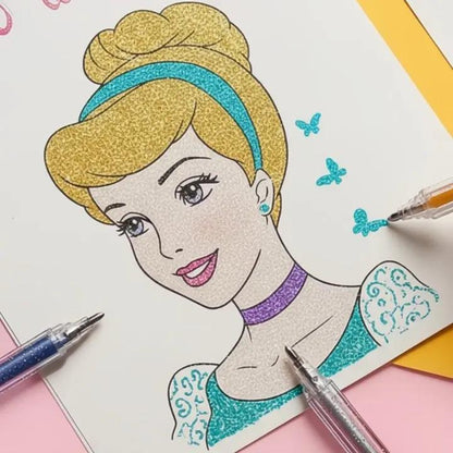 Glitter Gelpennen - Set van Sprankelende Gelpennen voor Kinderen