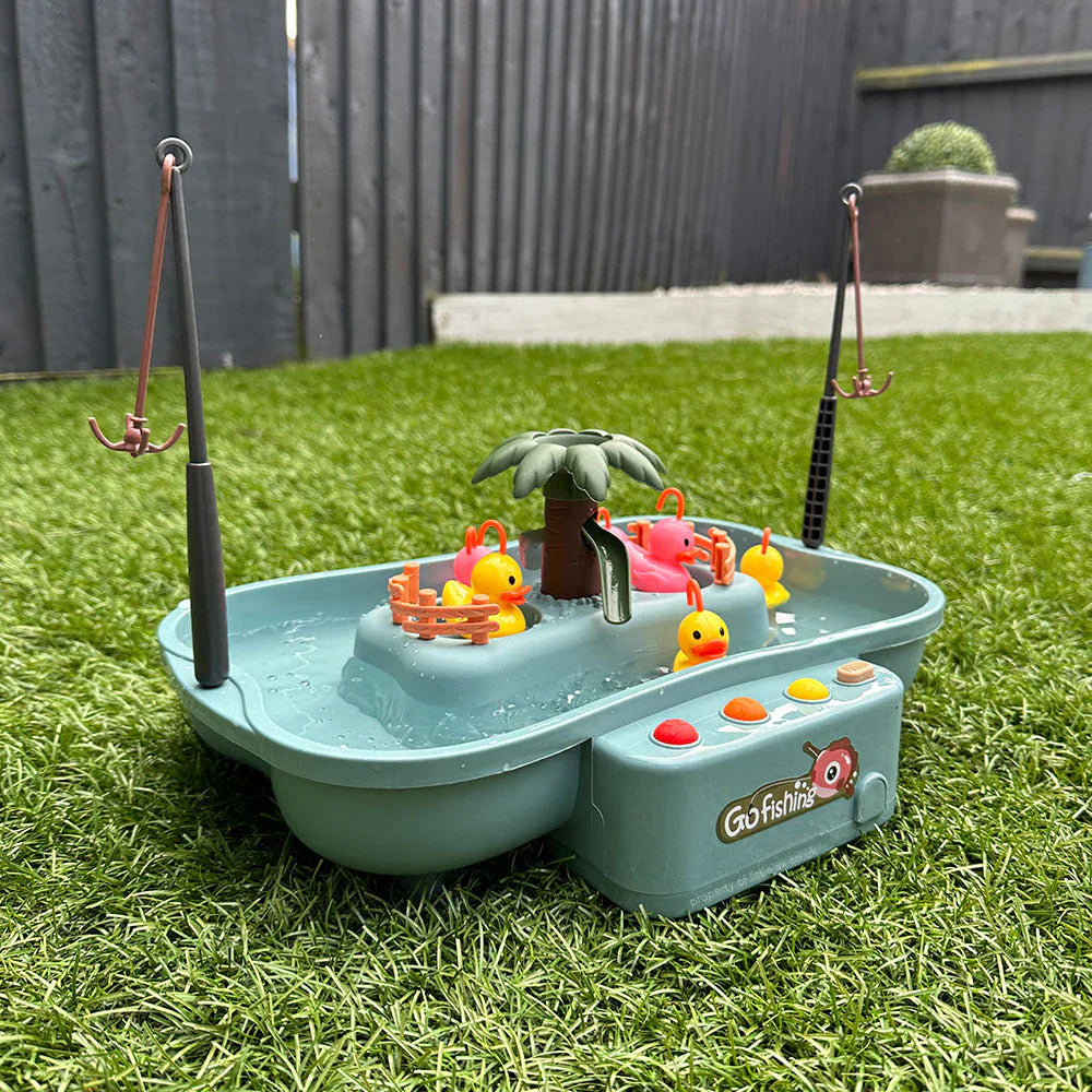 Eendenvangspel – Buiten Visspel Met Eendjes Voor De Zomer