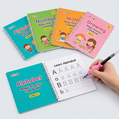 Handschrift Oefenboek - Leer Schrijven Boek voor Kinderen