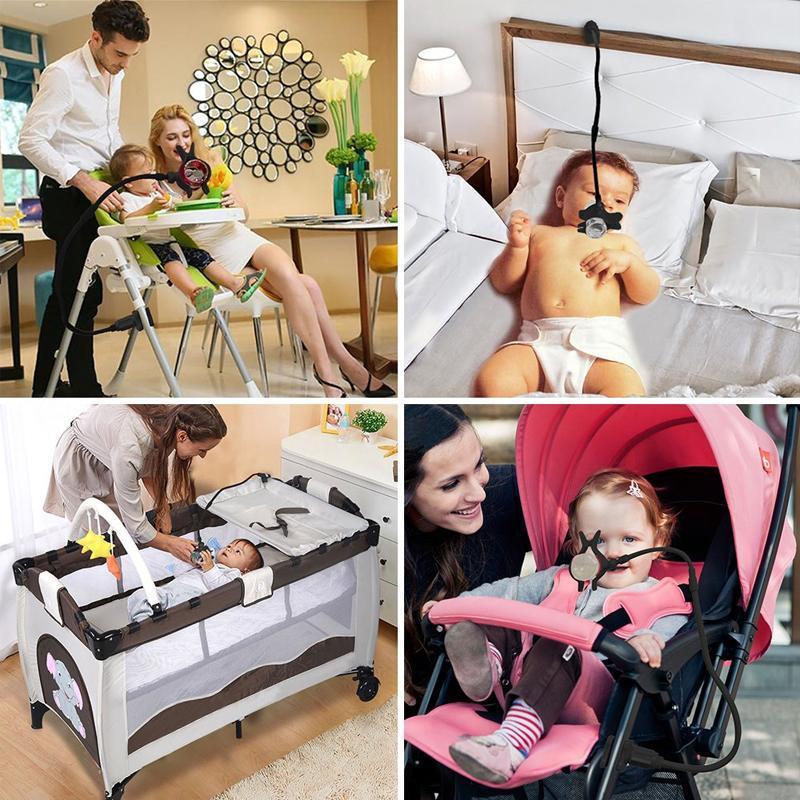 Handsfree Babyfleshouder – Flexibele Clip-On Fleshouder