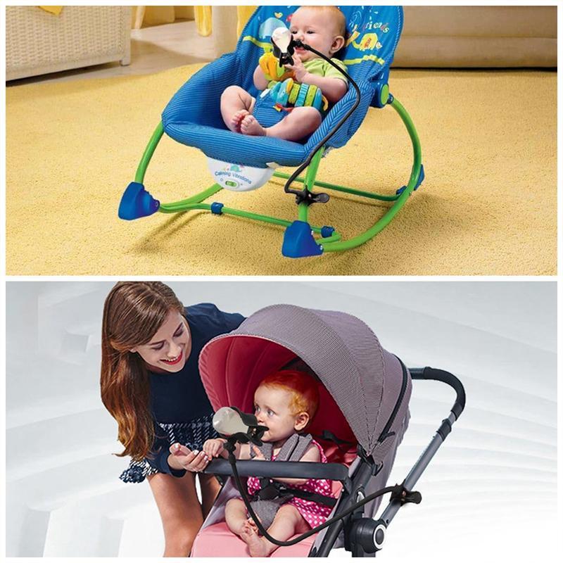 Handsfree Babyfleshouder – Flexibele Clip-On Fleshouder