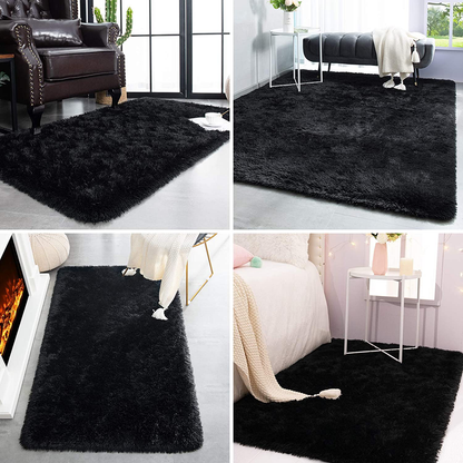 Hoogpolig Vloerkleed Kinderkamer | Zacht Shaggy Tapijt, Antislip