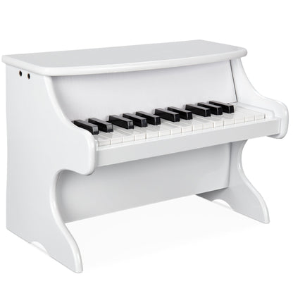 Houten Kinderpiano - Speelgoed Piano met 25 Toetsen en Muziekboek