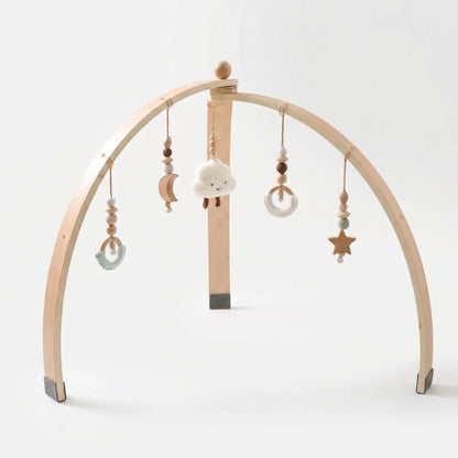 Houten Speelboog - Baby Gym Activiteiten Speelmat