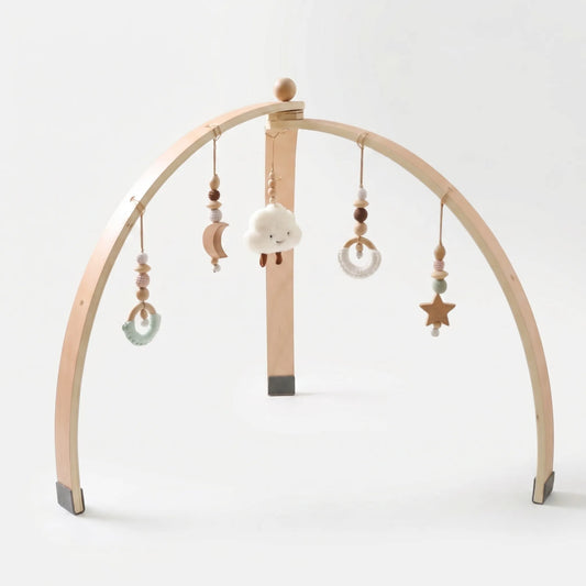 Houten Speelboog - Baby Gym Activiteiten Speelmat