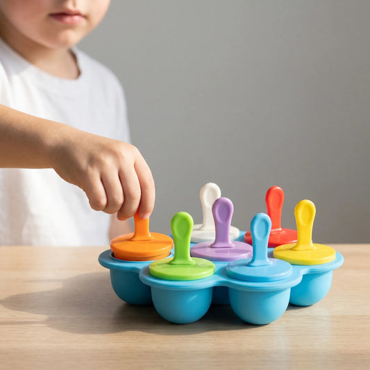 IJslolly Vormpjes | Herbruikbare IJsvormpjes BPA Vrij | Vaatwasserbestendig in 10 Kleuren