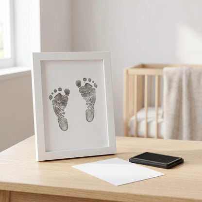 Infant Hand- en Voetafdrukset – Verfset voor Voetafdrukken van Pasgeborenen