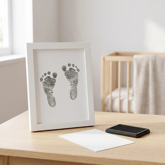Infant Hand- en Voetafdrukset – Verfset voor Voetafdrukken van Pasgeborenen