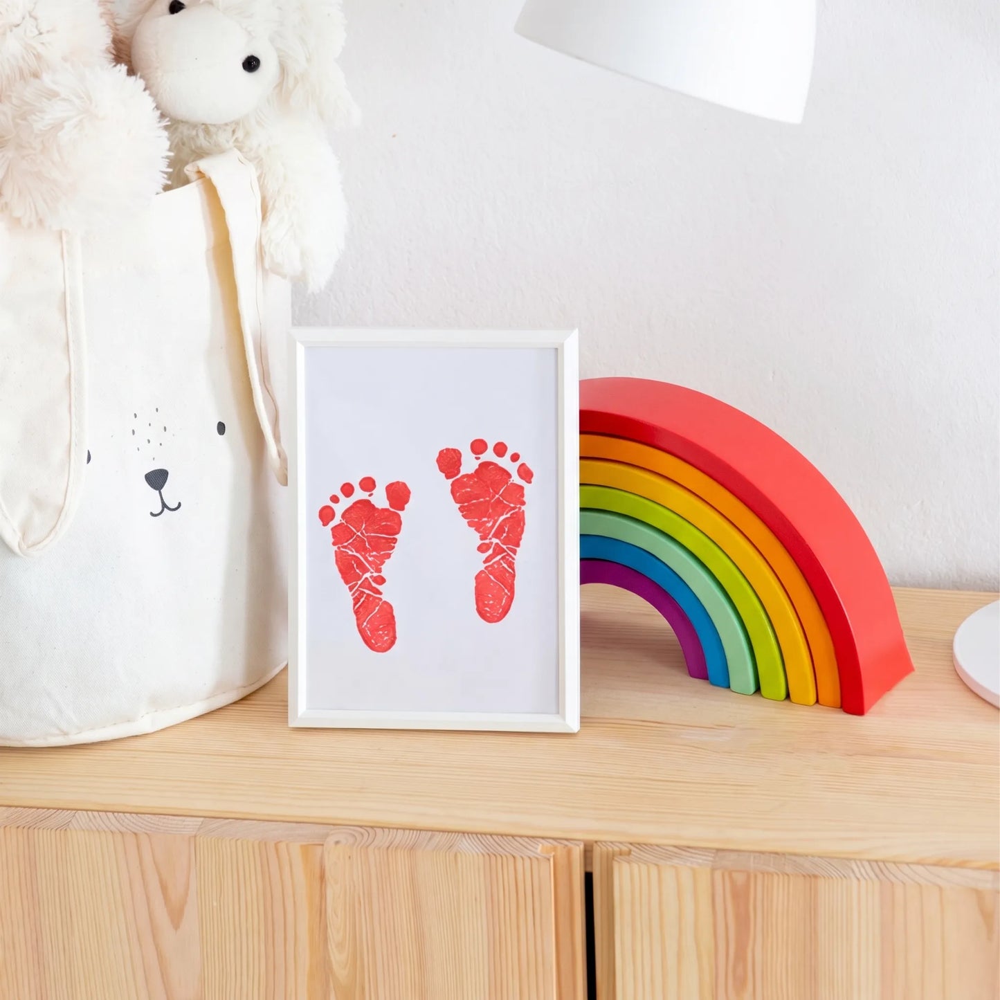 Infant Hand- en Voetafdrukset – Verfset voor Voetafdrukken van Pasgeborenen