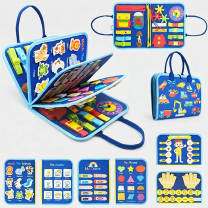 Interactief Boek - Montessori Baby Activiteitenboek