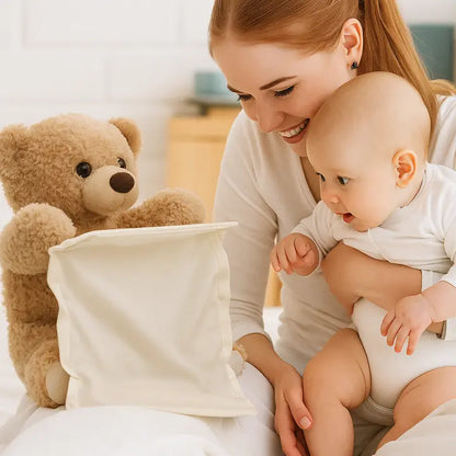 Kiekeboe Teddy - Grappige Teddy Knuffel voor Peuters