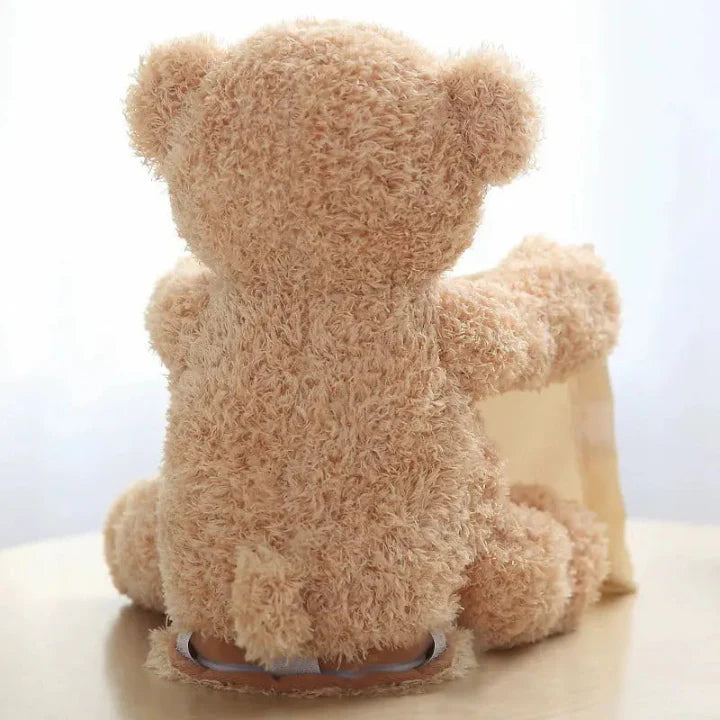 Kiekeboe Teddy - Grappige Teddy Knuffel voor Peuters