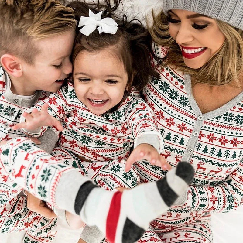 Kerstpyjama Gezin | Bijpassende Kerstpyjama voor het Hele Gezin | Heren Dames en Kinderen