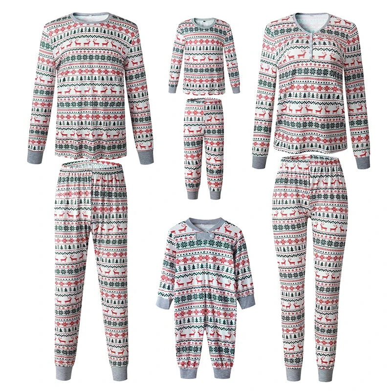 Kerstpyjama Gezin | Bijpassende Kerstpyjama voor het Hele Gezin | Heren Dames en Kinderen