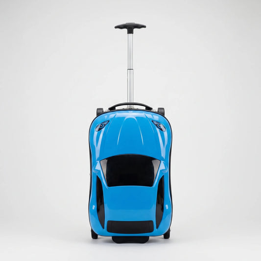 Kinder Raceauto Koffer – Sportauto Trolleykoffer Voor Kinderen