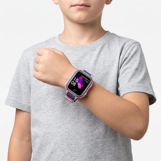 Kinder Smartwatch – 4G GPS Smartwatch Voor Jongens En Meisjes