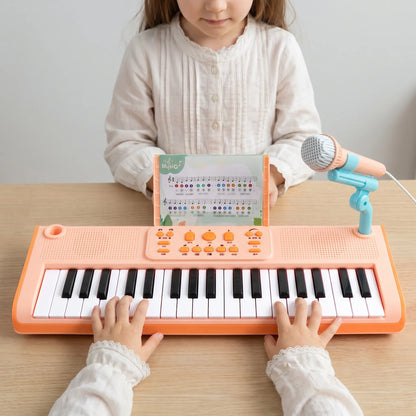 Kinder Speelpiano – Elektronisch Toetsenbord Met Microfoon Voor Kinderen