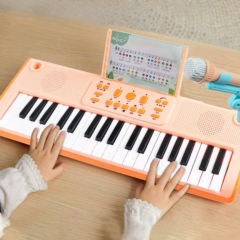 Kinder Speelpiano – Elektronisch Toetsenbord Met Microfoon Voor Kinderen