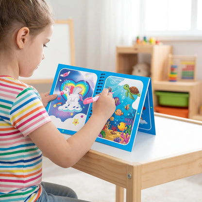 Kinder Waterboek - Magisch Kleurboek Voor Kinderen
