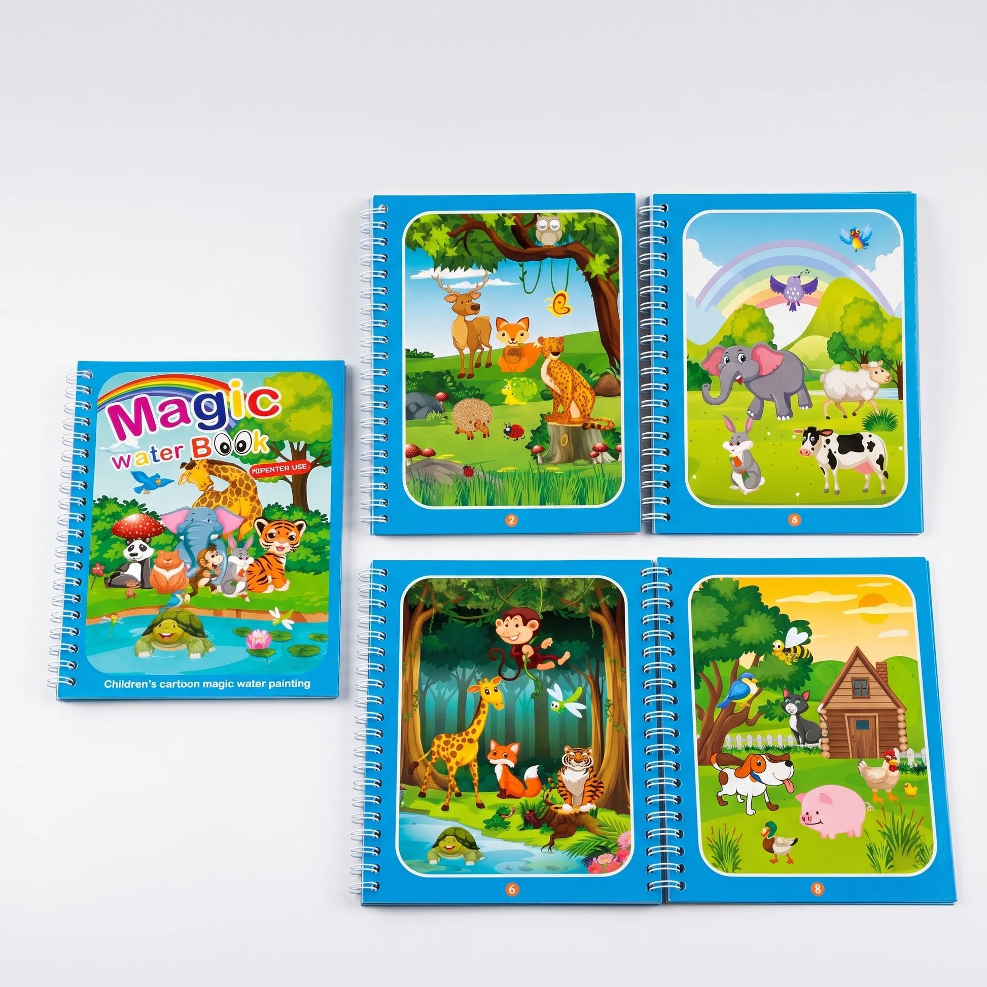 Kinder Waterboek - Magisch Kleurboek Voor Kinderen